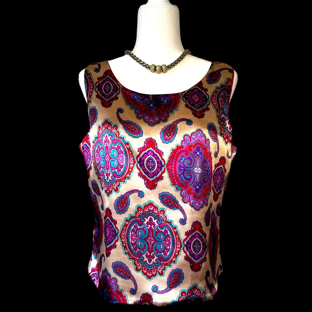 CONTESSA DI ROMA Polyester reversible blouse